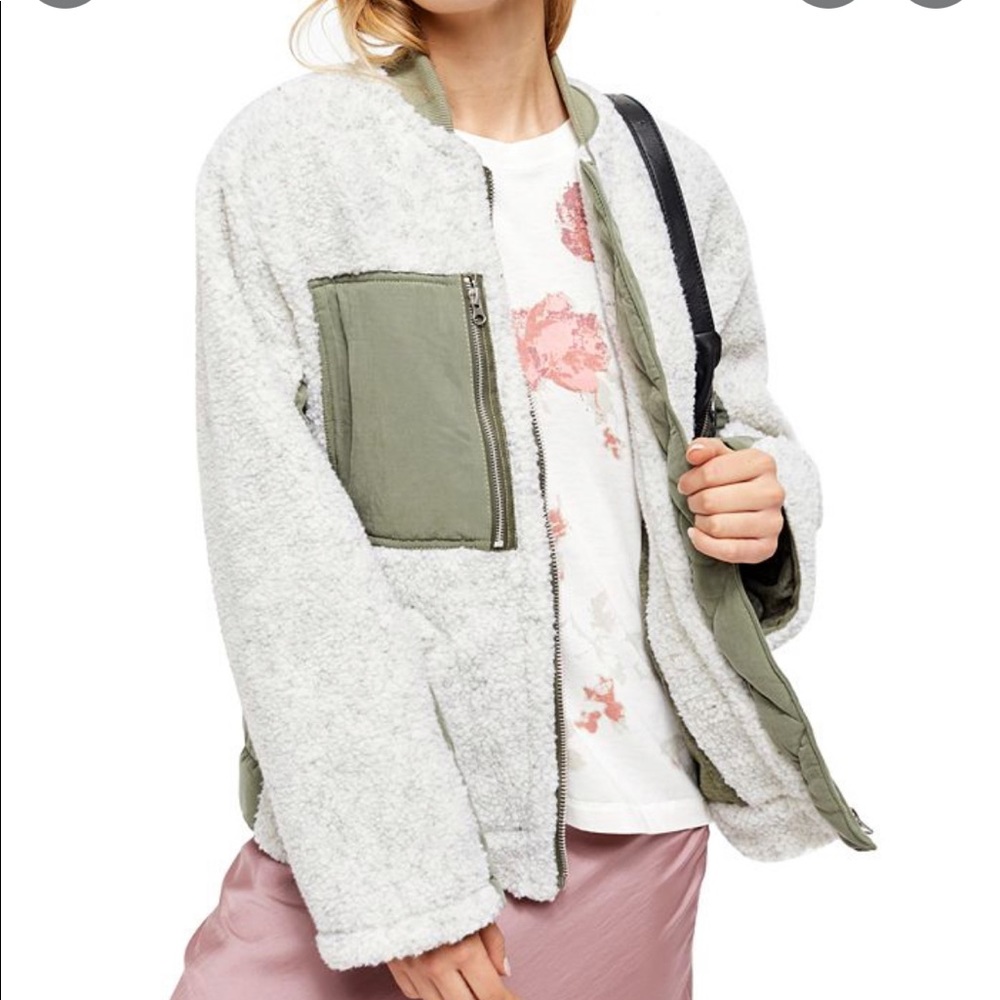 Free people Rivington Sherpa Jacket